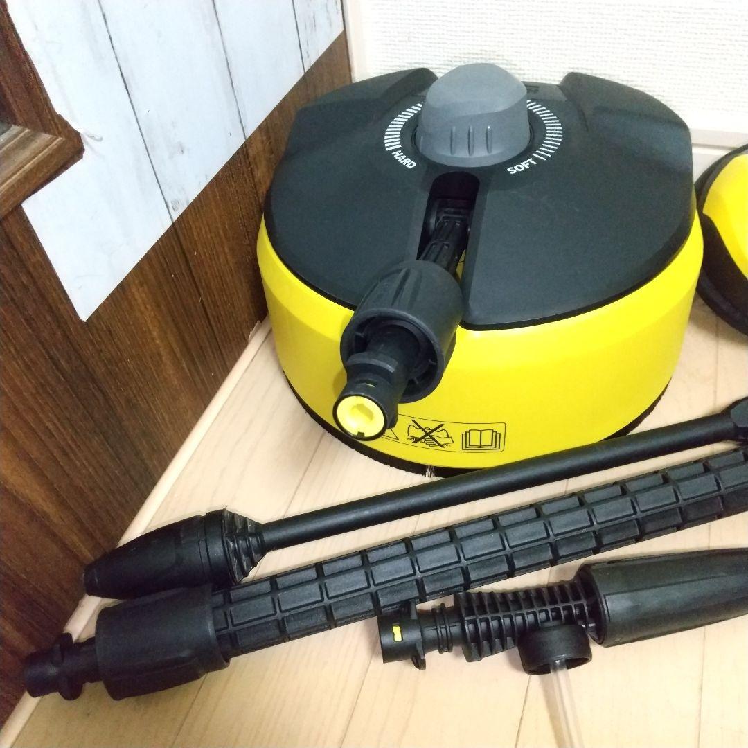 ケルヒャー用高圧洗浄機用回転ブラシアタッチメント、ノズルセット