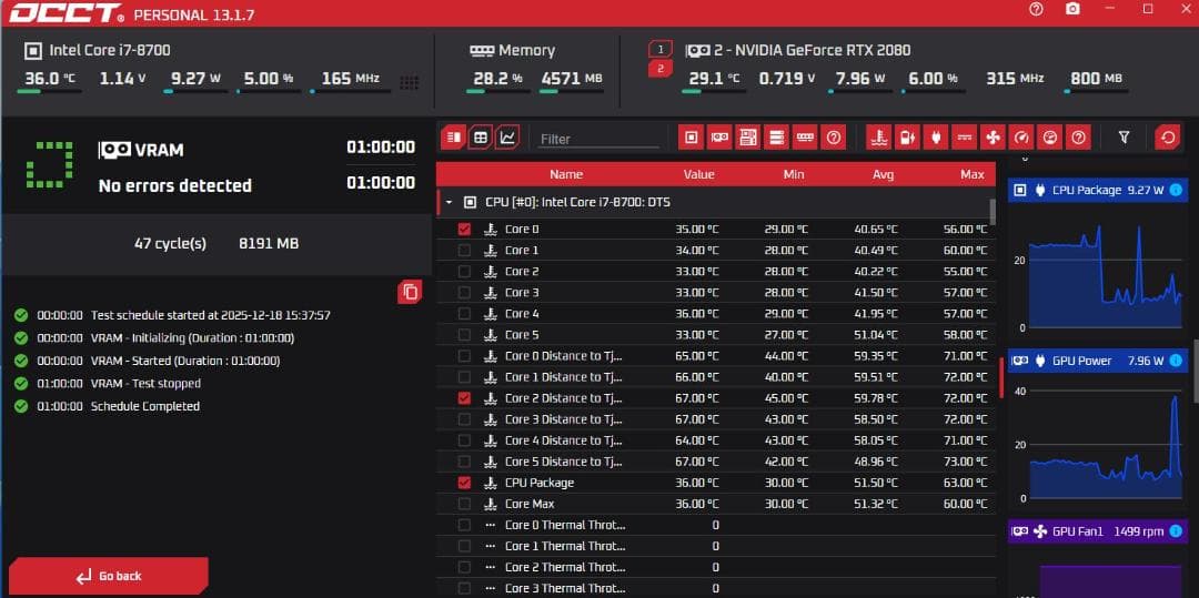 ゲーミングPC i7-8700 RTX2080