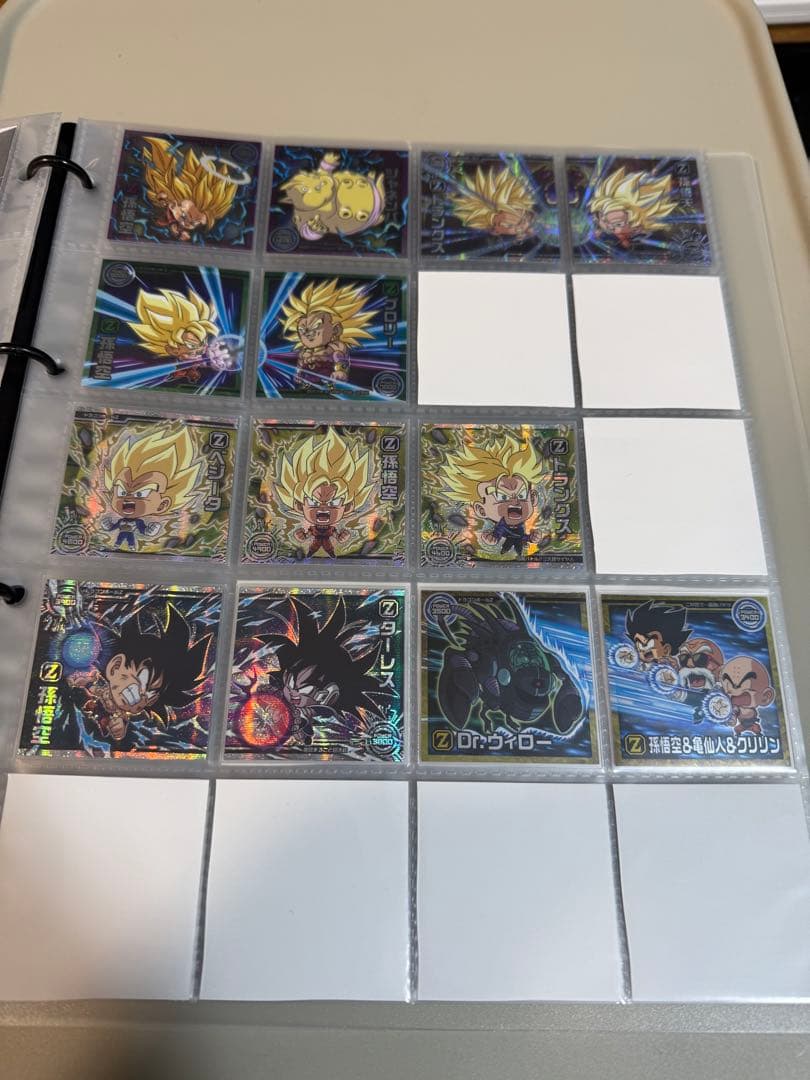 ドラゴンボール超戦士シールウエハース 超1.2.3.4.5.6.7.8.9コンプ