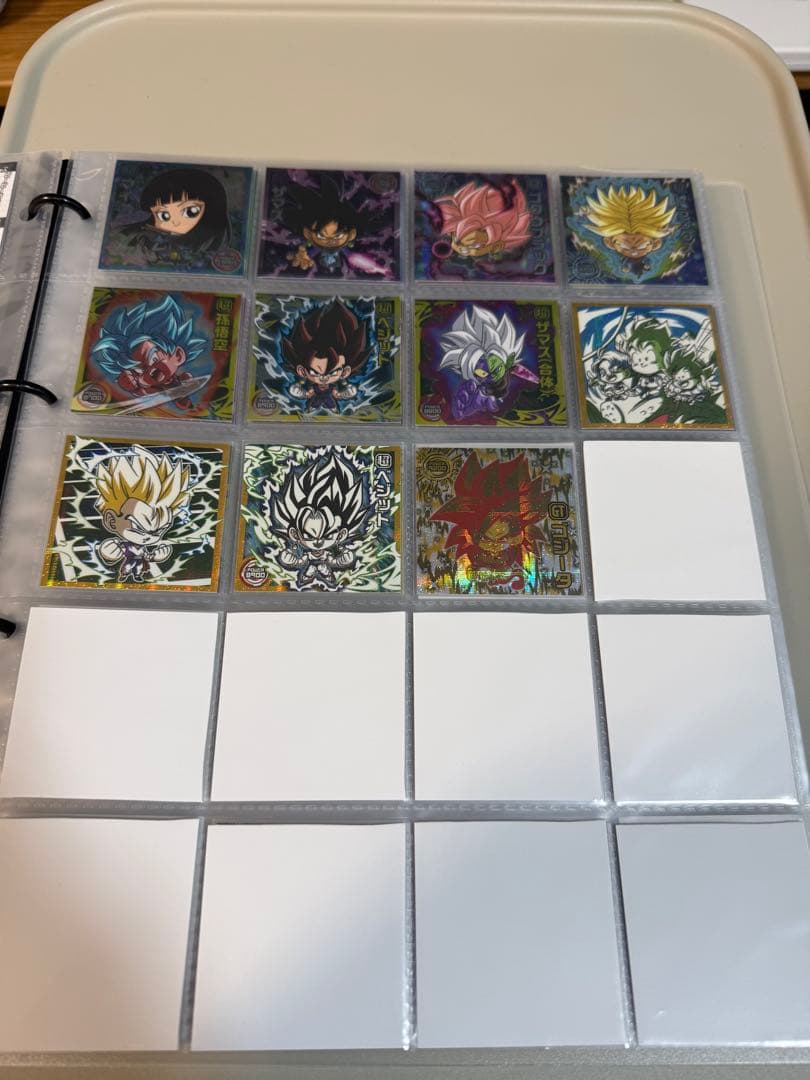 ドラゴンボール超戦士シールウエハース 超1.2.3.4.5.6.7.8.9コンプ