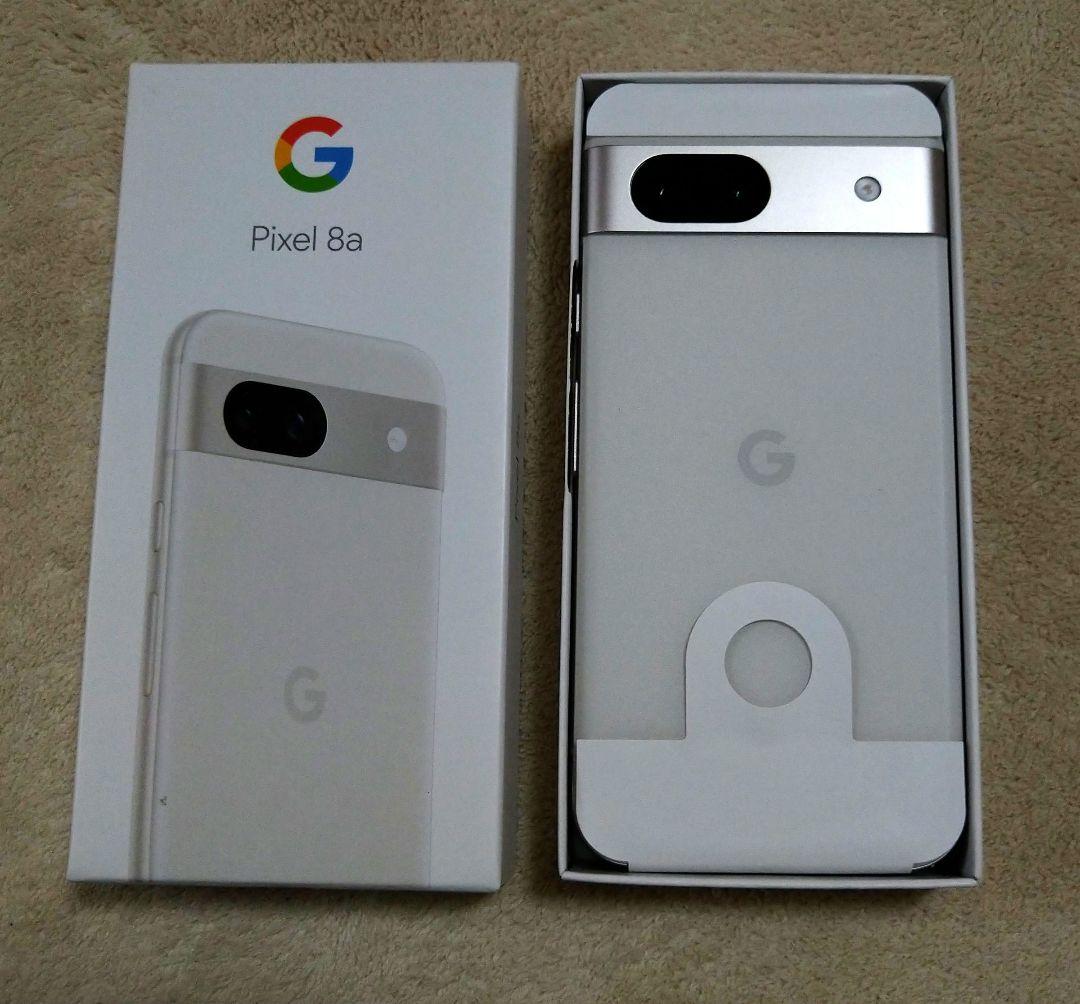 ☆Google Pixel 8a☆ホワイト☆128GB スマートフォン本体