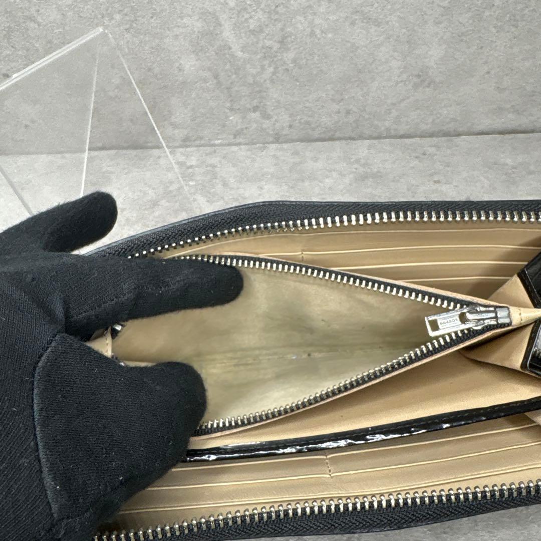 激レア美品！Porter ポーター　 最上級　馬革　ブラック　ジッパー　長財布