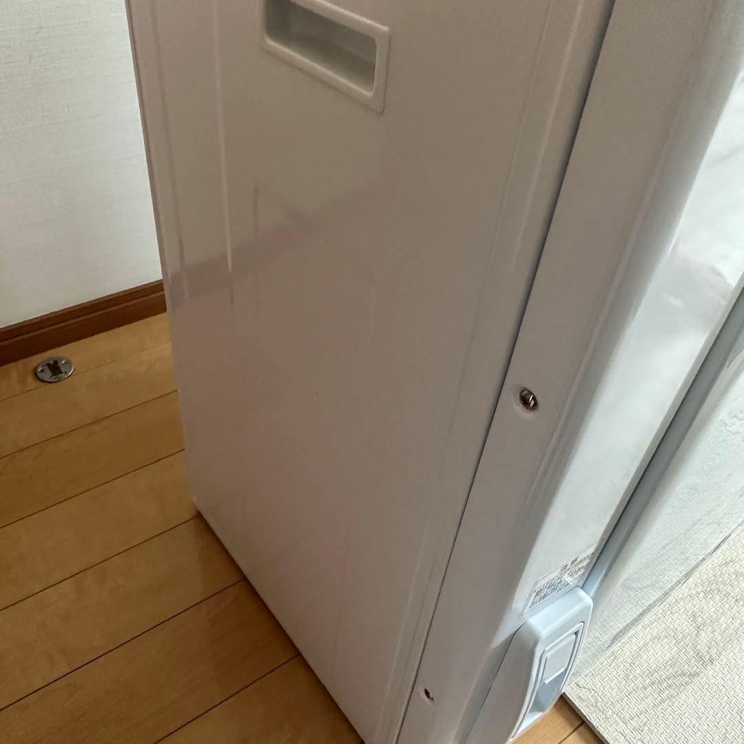 日立 衣類乾燥機 5.0kg ピュアホワイト DE-N50HV W スタンド付き