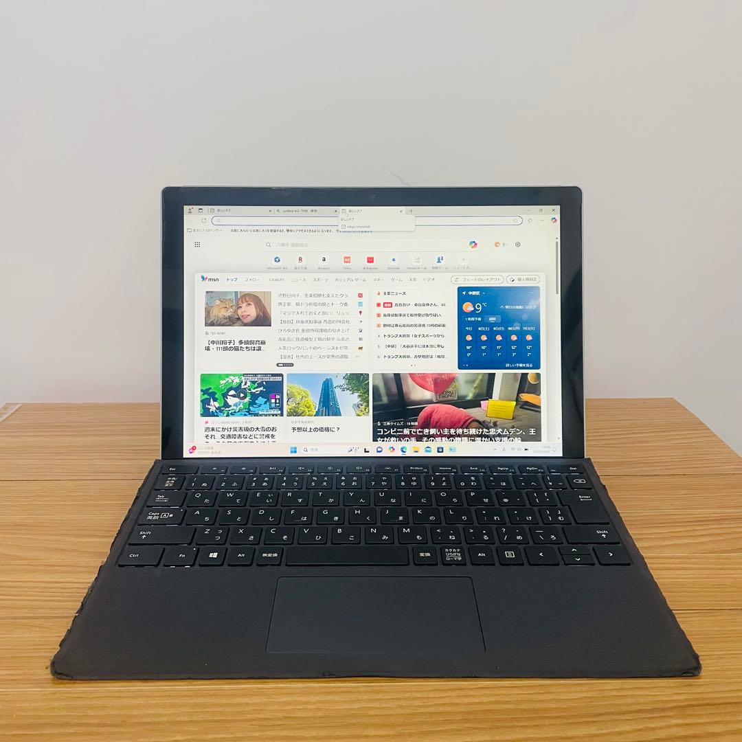 人気のサーフェス Pro5超薄高性能★オンライン授業 在宅テレワークに