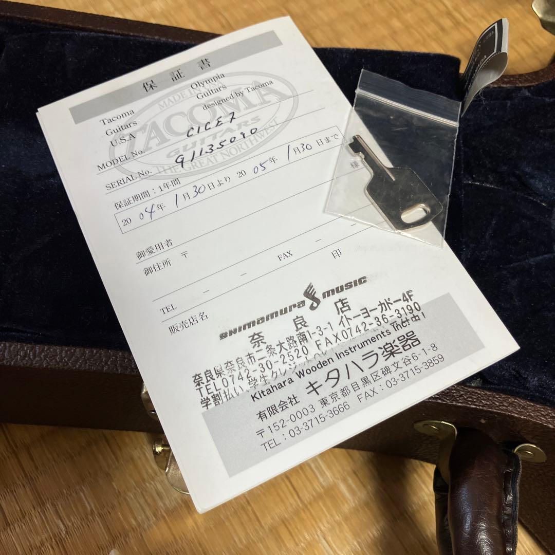 TACOMAタコマ C1C エレアコ ⭕️商品の説明は必ずお読みください