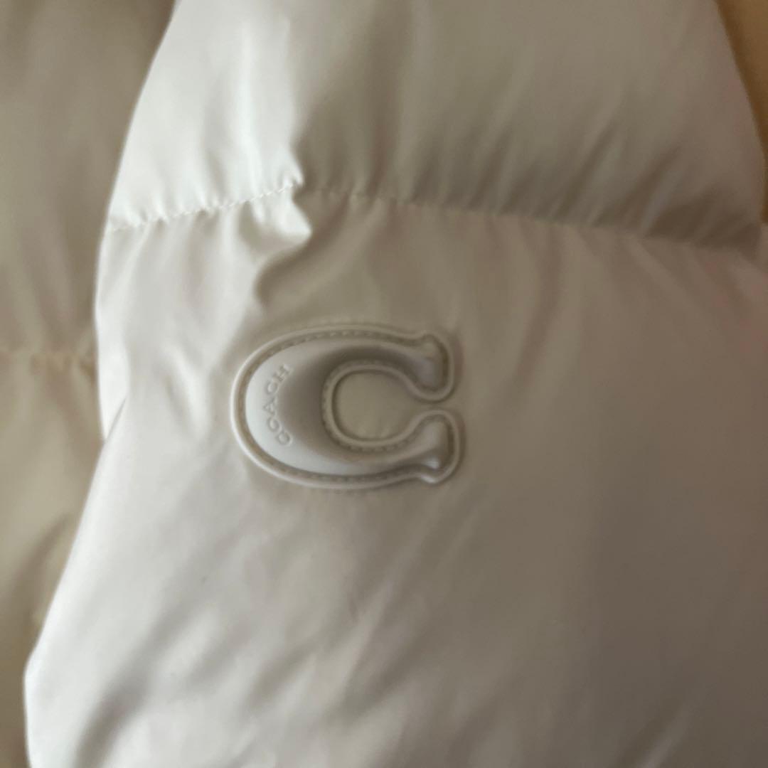 COACH ホワイト ダウンジャケット