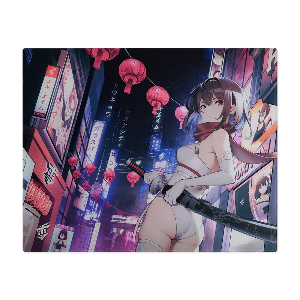 【新品未開封品】Yuki Aim ユキエイム ガラスマウスパッド