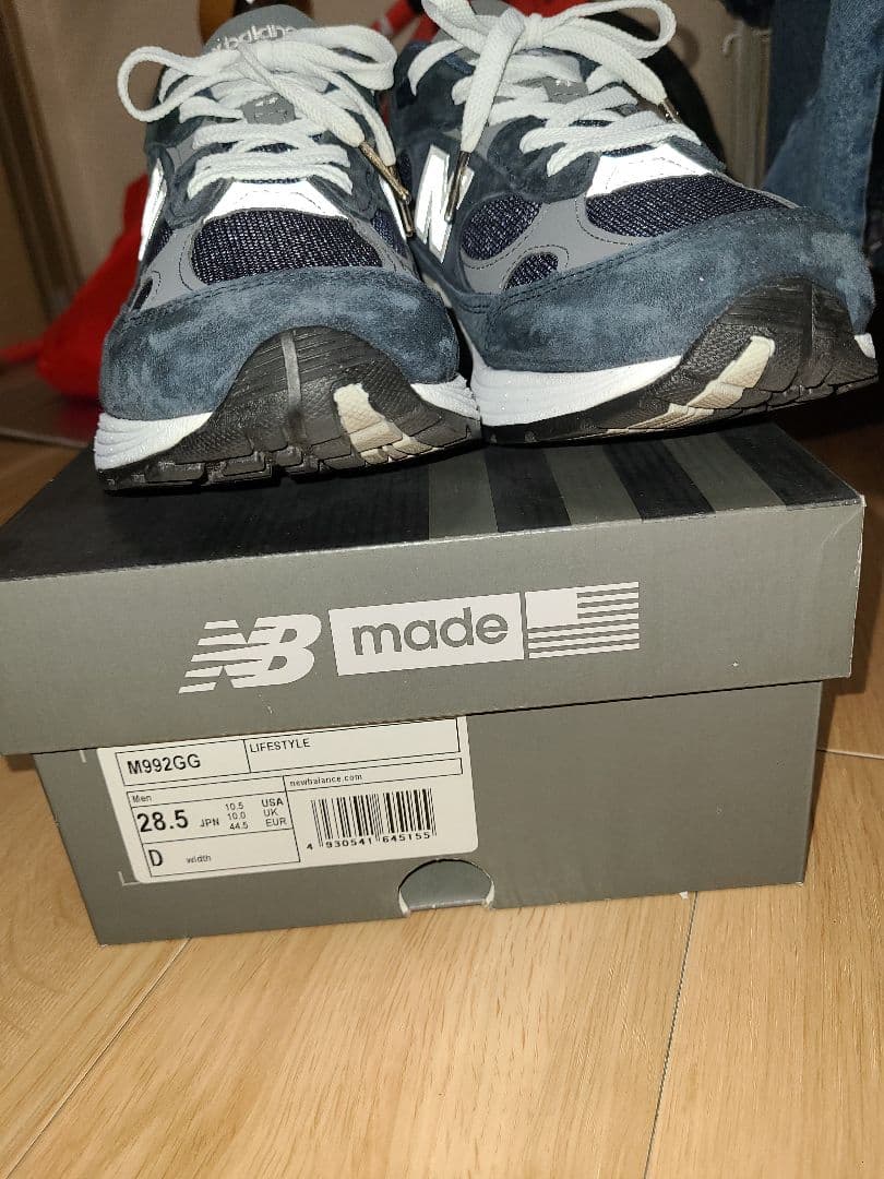 【美品】ニューバランス992gg 28.5