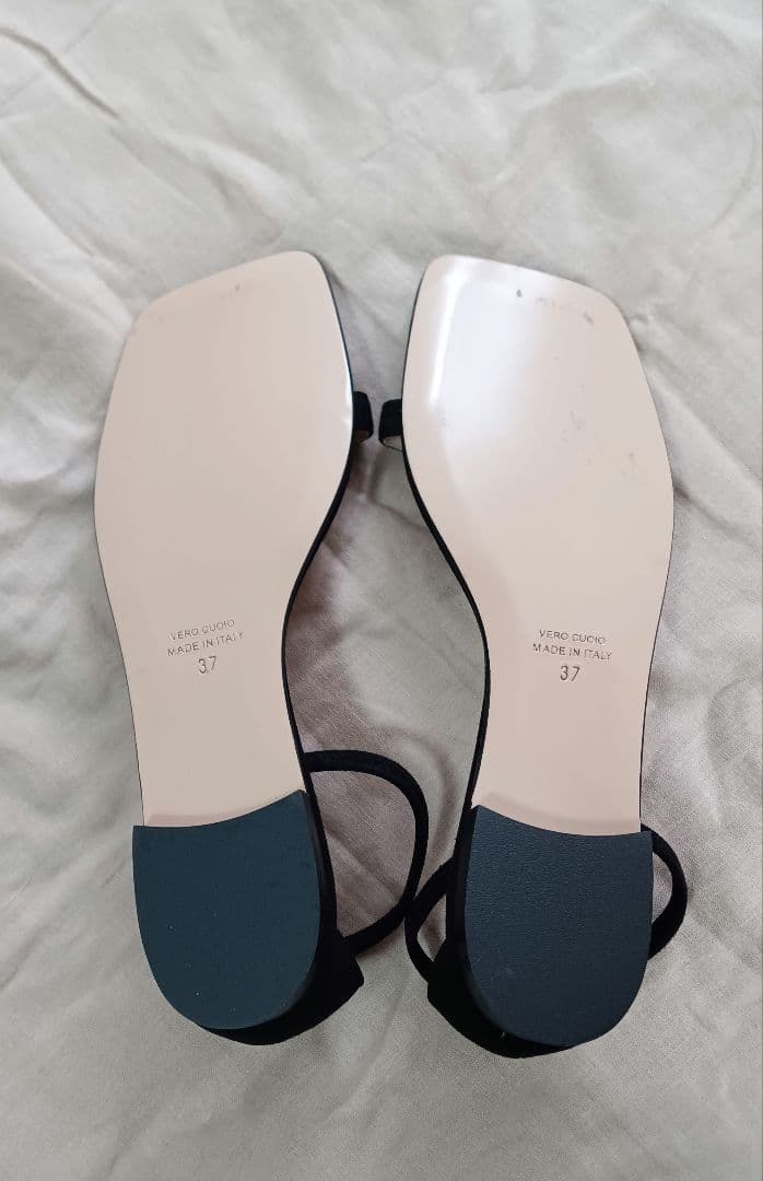 【最終】NEBULONI E. アンクルゴムフラットサンダルストラップサンダル