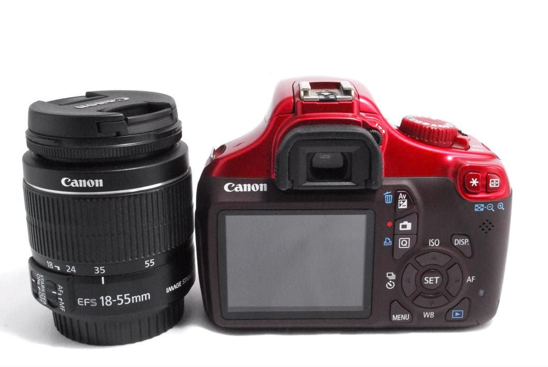 動画&軽量&高画質✨キャノン EOS Kiss X50✨レッド✨WiFi機能付
