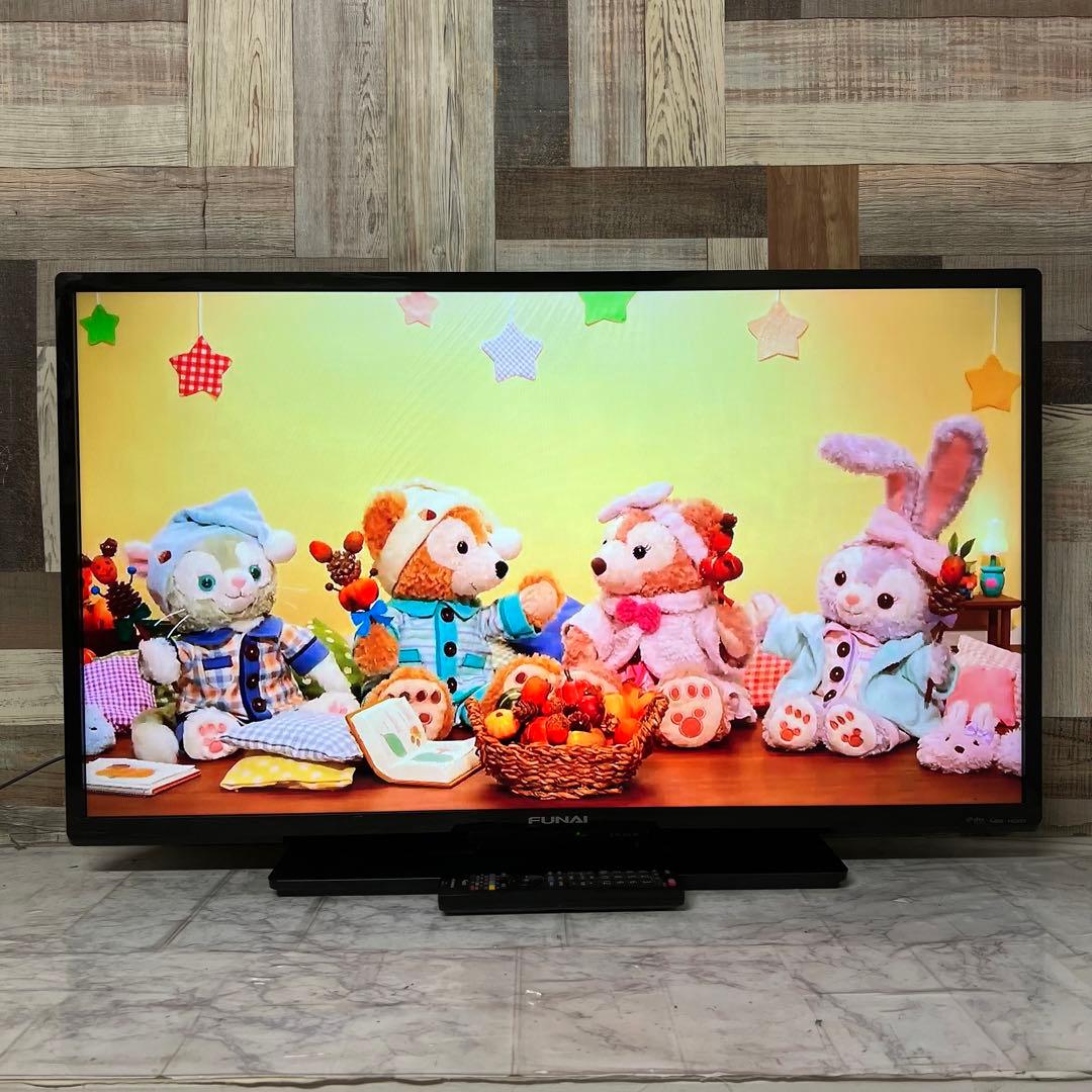 即日受渡❣️全国送料込 省エネFUNAI40型 外付けHDD320GB付き○