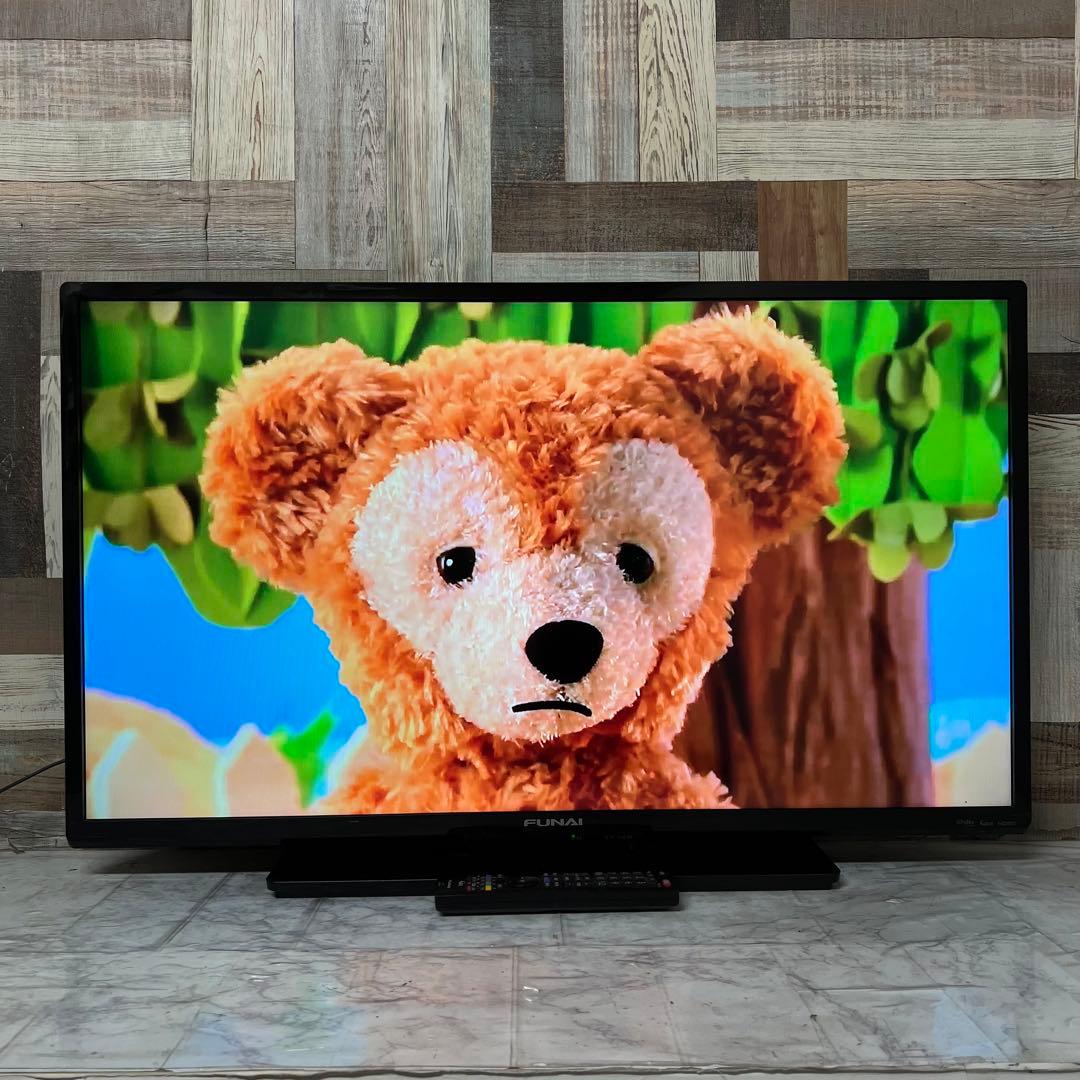 即日受渡❣️全国送料込 省エネFUNAI40型 外付けHDD320GB付き○