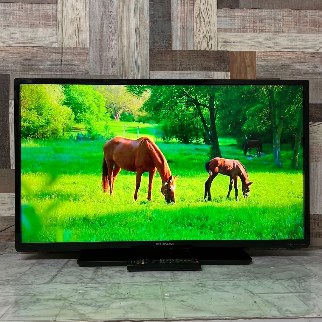 即日受渡❣️全国送料込 省エネFUNAI40型 外付けHDD320GB付き○