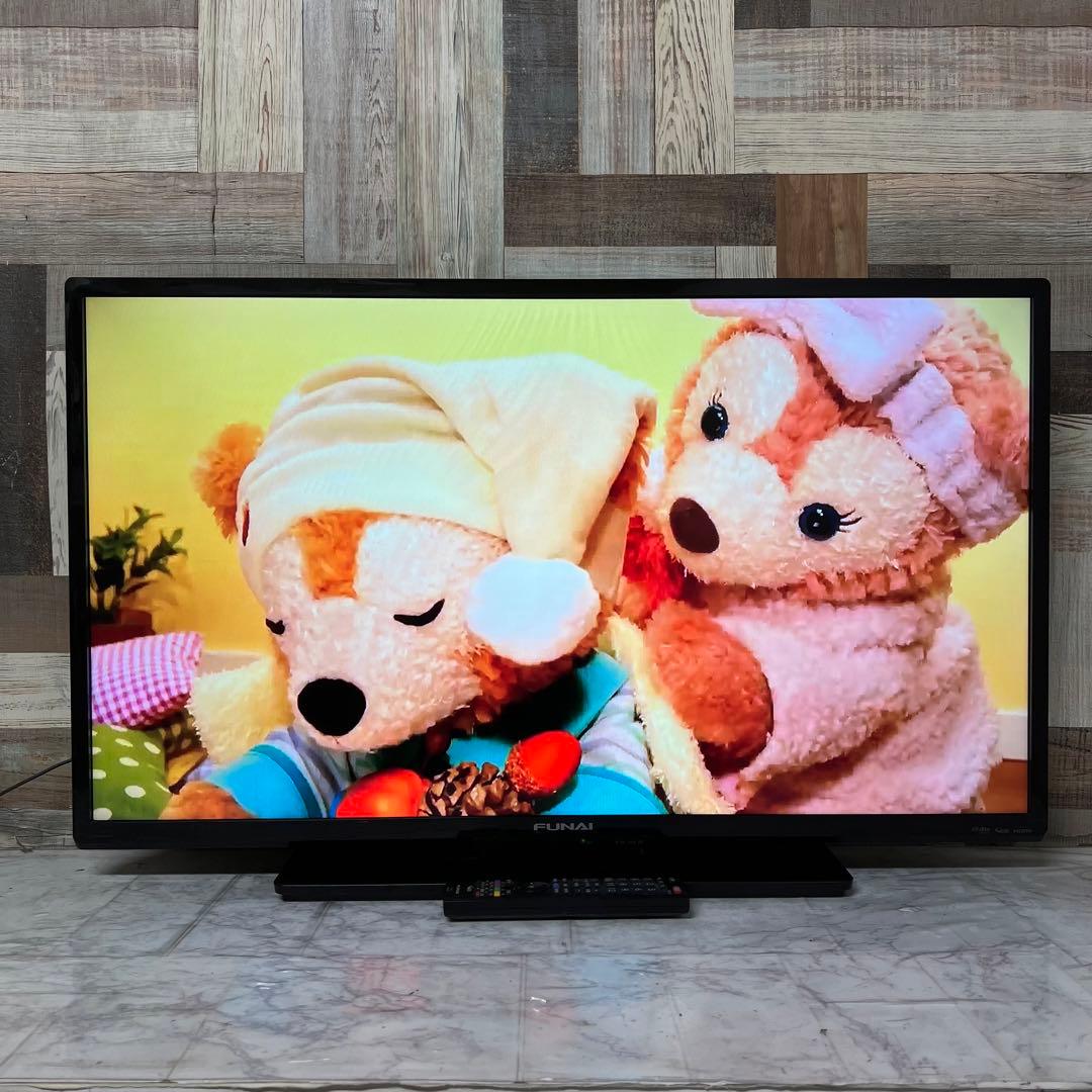 即日受渡❣️全国送料込 省エネFUNAI40型 外付けHDD320GB付き○