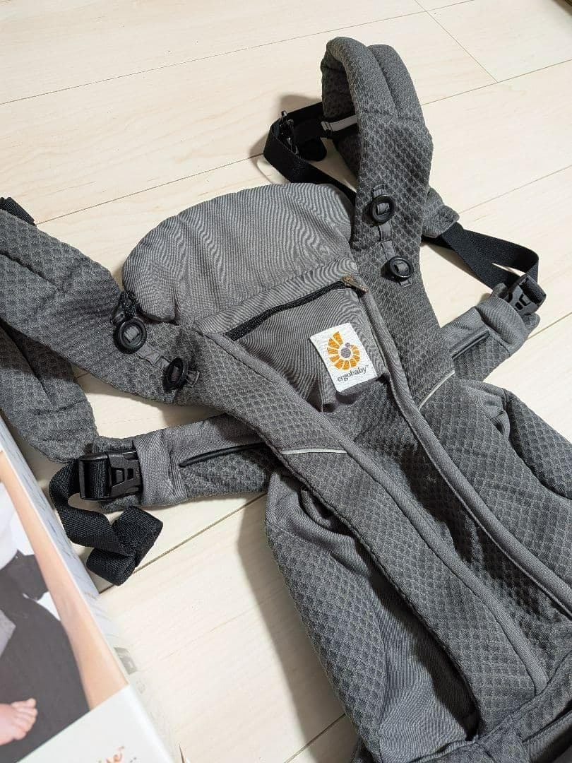 【美品】エルゴ OMNI Breeze グラファイトグレー 美品 箱付