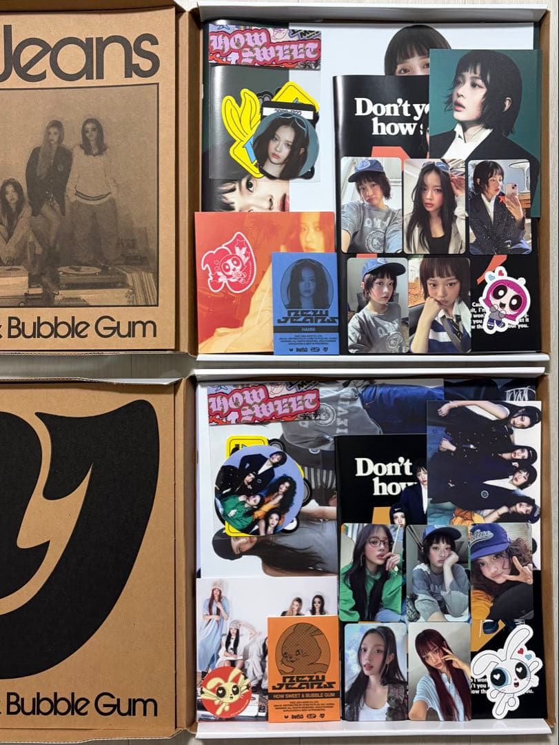 newjeans howsweet supernatural アルバム トレカ