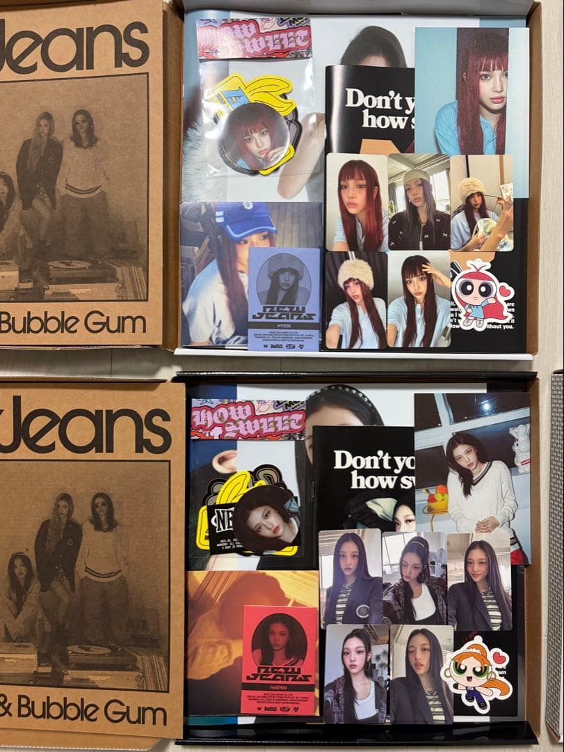 newjeans howsweet supernatural アルバム トレカ