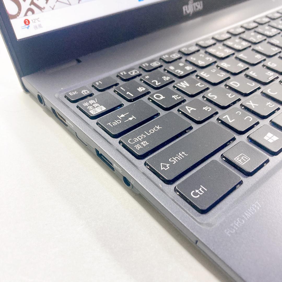 w123✨超軽量/爆速SSD/オフィス付/事務作業に快適/Wi-Fi✨ノートPC