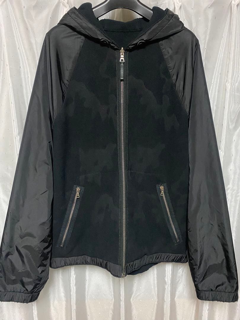PRADA リバーシブル フリースブルゾン ナイロン フード