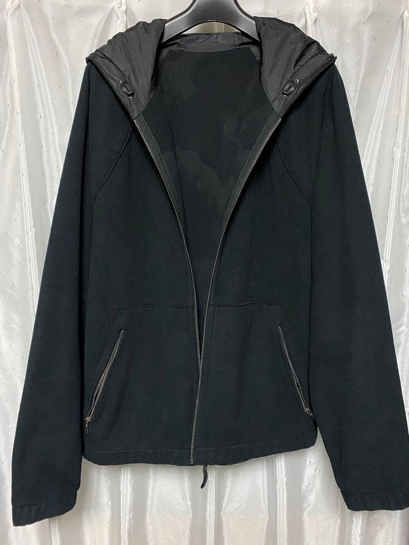 PRADA リバーシブル フリースブルゾン ナイロン フード