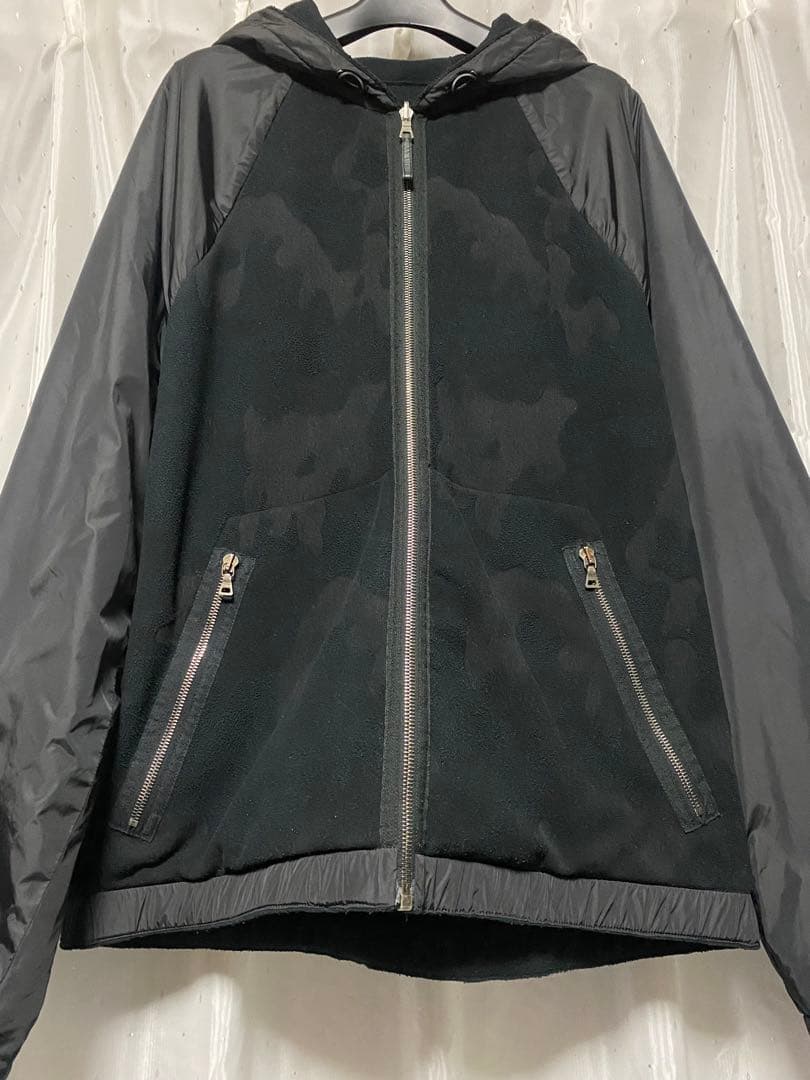 PRADA リバーシブル フリースブルゾン ナイロン フード