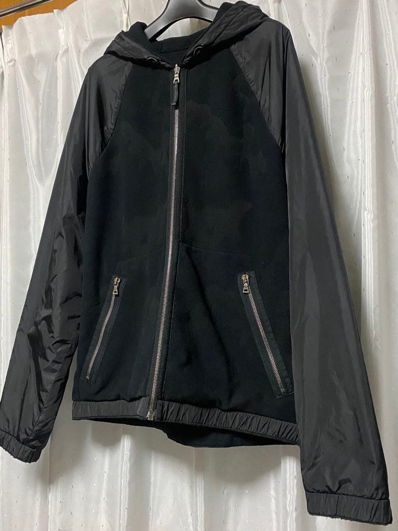 PRADA リバーシブル フリースブルゾン ナイロン フード