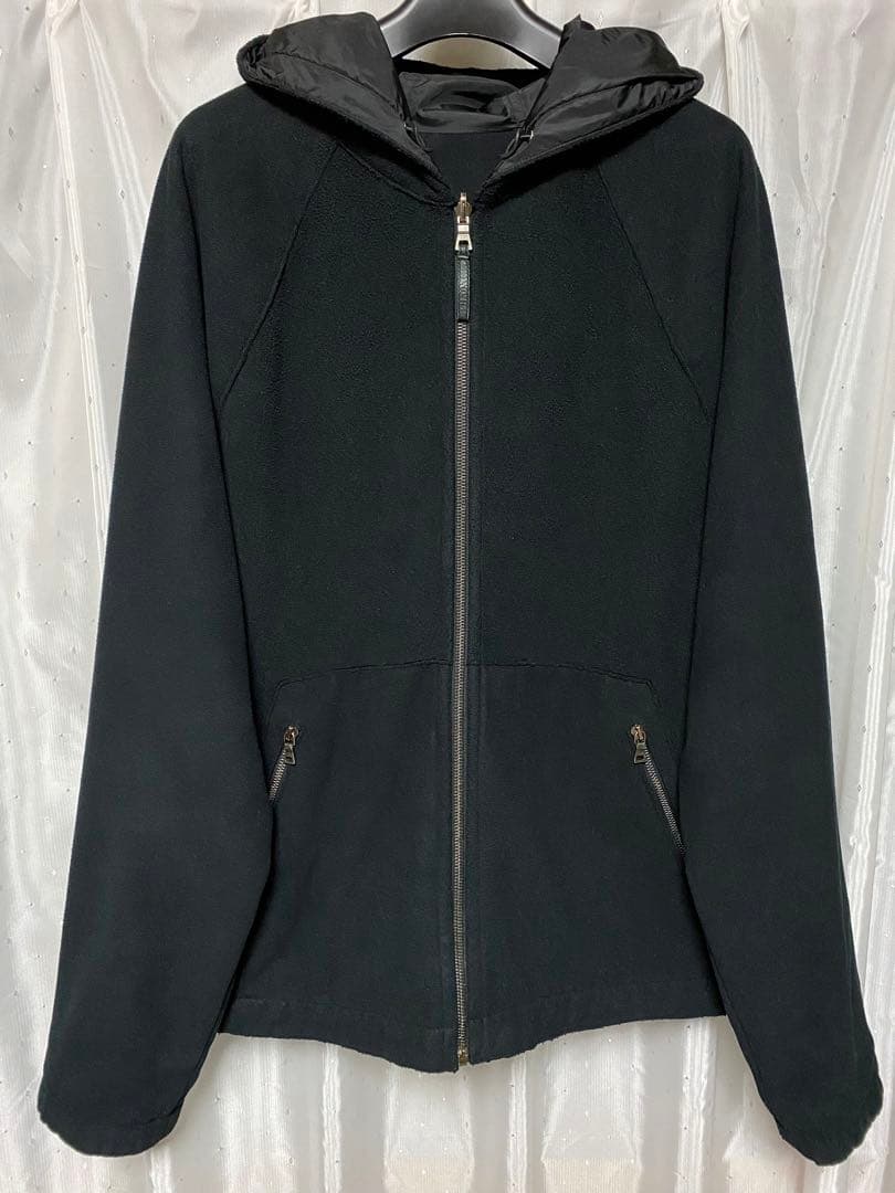 PRADA リバーシブル フリースブルゾン ナイロン フード