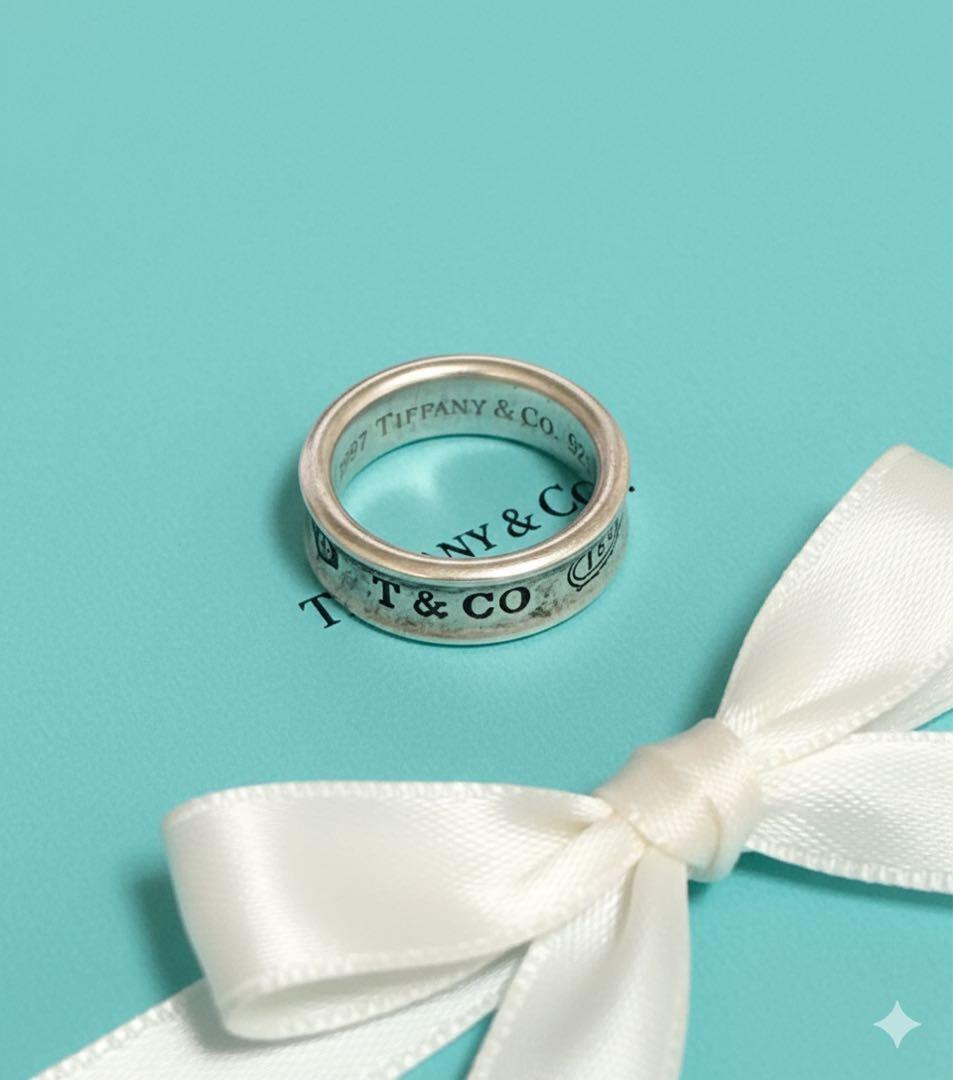 ティファニー ナローリング シルバー 指輪