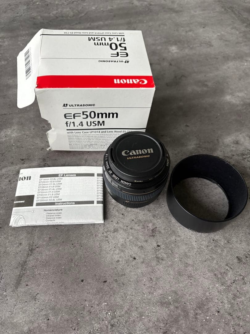 レンズ(単焦点) Canon EF50mm F1.4 USM