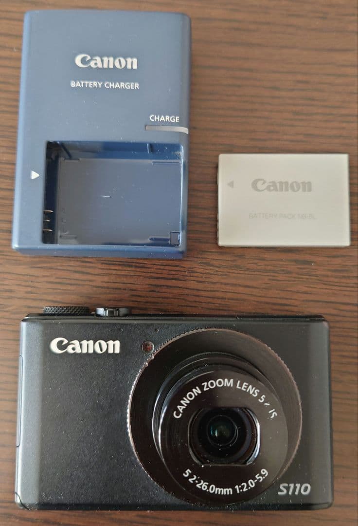 Canon PowerShot S110 本体 + 充電器 + バッテリー
