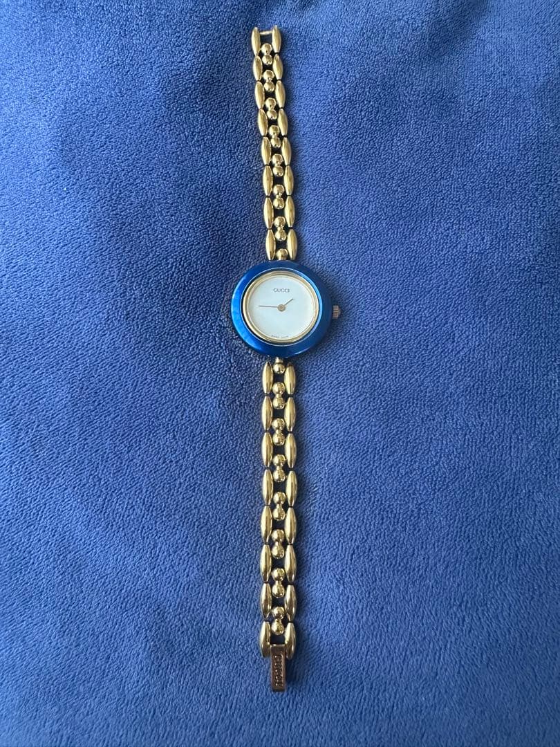 GUCCI チェンジベゼル・6色替えベゼル・箱付き・ギャランティカード付【稼働】