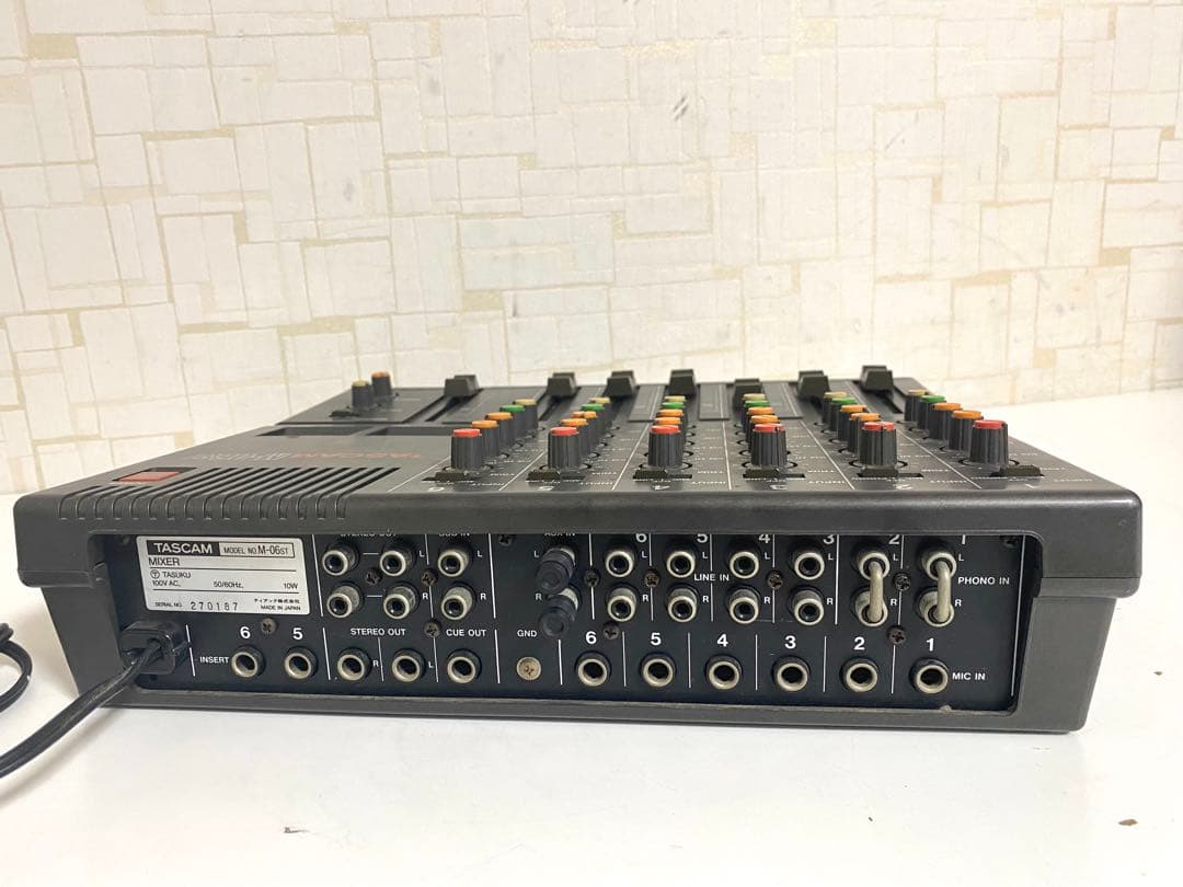 TEAC TASCAM M-06ST アナログミキサー