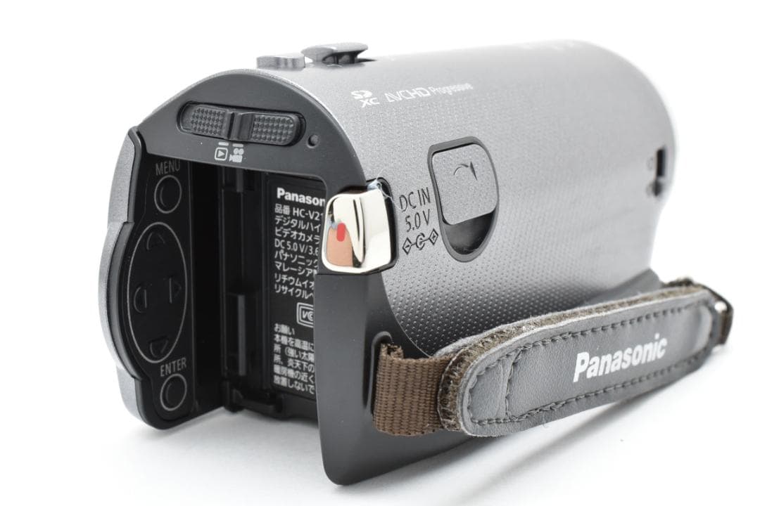 【極美品】Panasonic ビデオカメラ　 HC-V210M グレー　新品級！