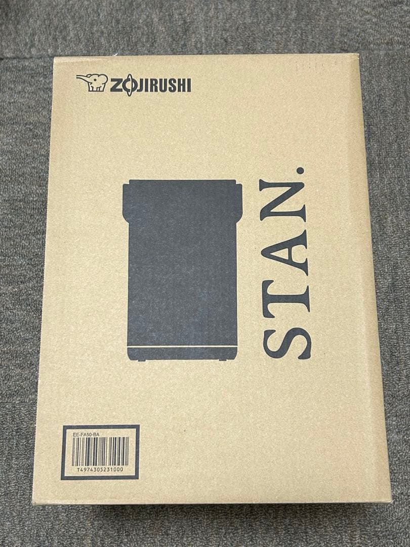 新品未使用 象印 スチーム式加湿器 STAN. ブラック EE-FA50