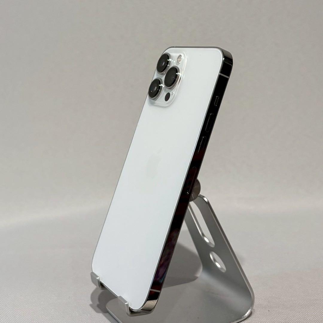 『美品』iPhone 13 PRO MAX 512GB シルバー　新品バッテリー