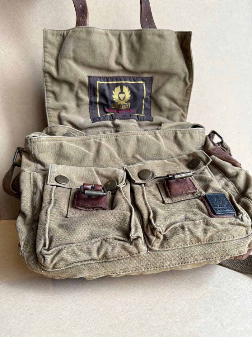 【希少】 ベルスタッフ　コロニアル　ショルダーバッグ Belstaff