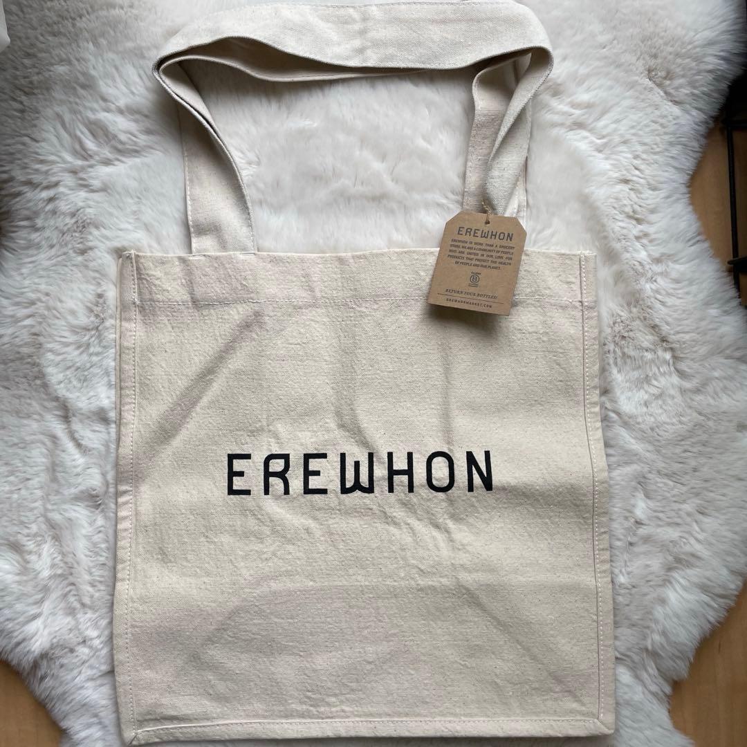 EREWHON エコバッグ ナチュラルホワイト　まとめ買い可能