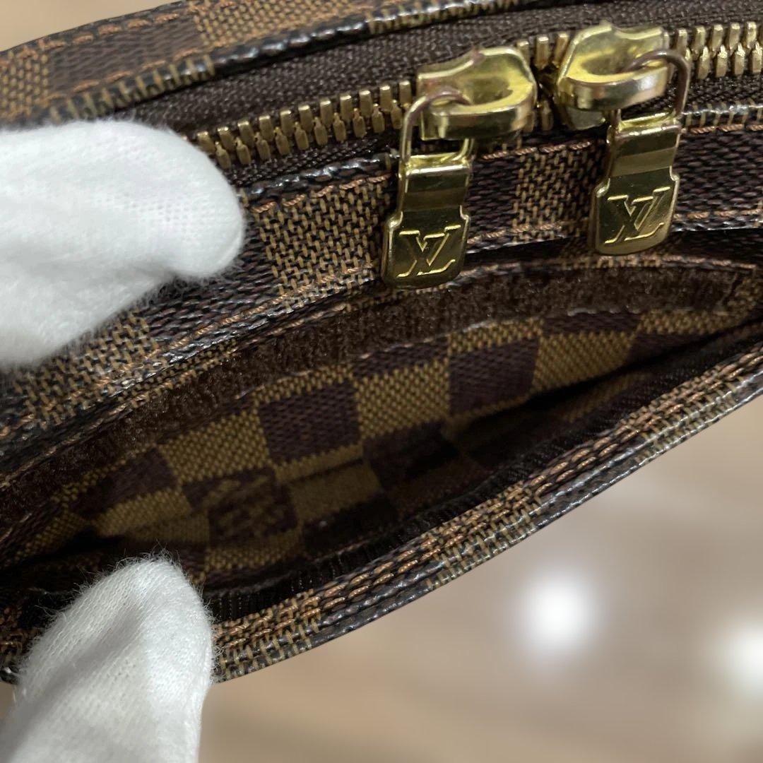 美品 ルイヴィトン ボディバッグ ダミエ 中期型 ジェロニモス