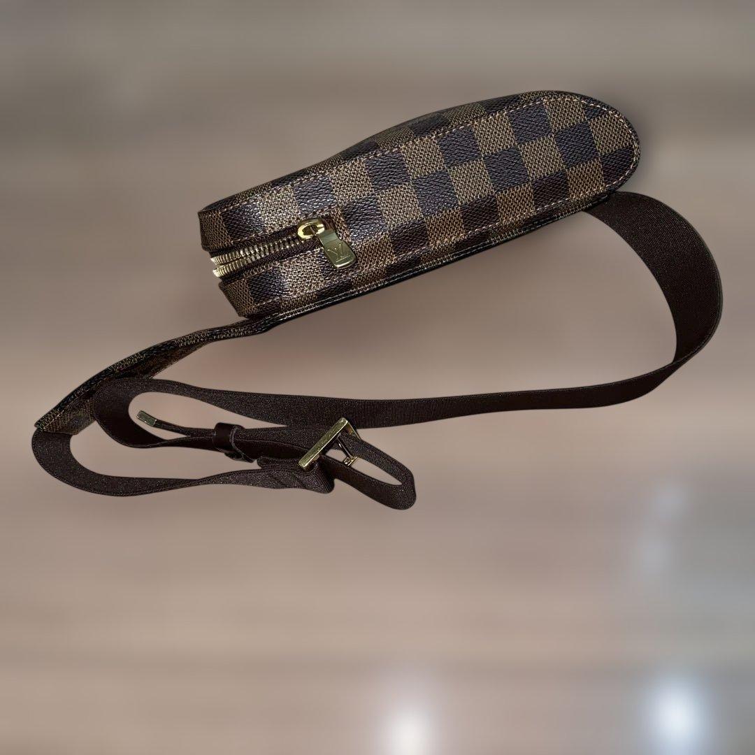 美品 ルイヴィトン ボディバッグ ダミエ 中期型 ジェロニモス