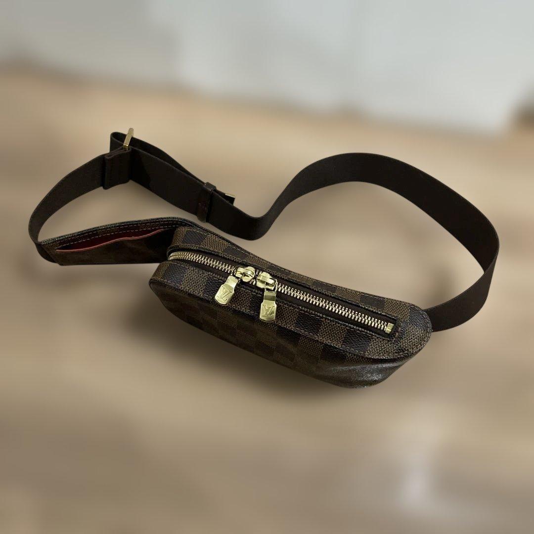 美品 ルイヴィトン ボディバッグ ダミエ 中期型 ジェロニモス