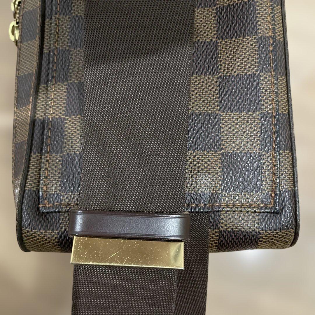 美品 ルイヴィトン ボディバッグ ダミエ 中期型 ジェロニモス