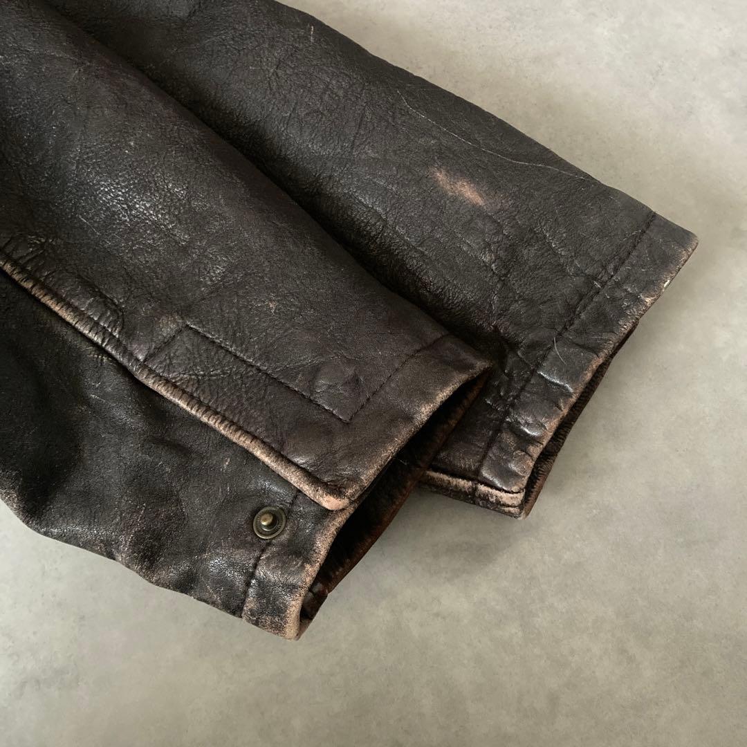 ジャケット・アウター 1990s OLD GAP ZIP UP LEATHER JACKET