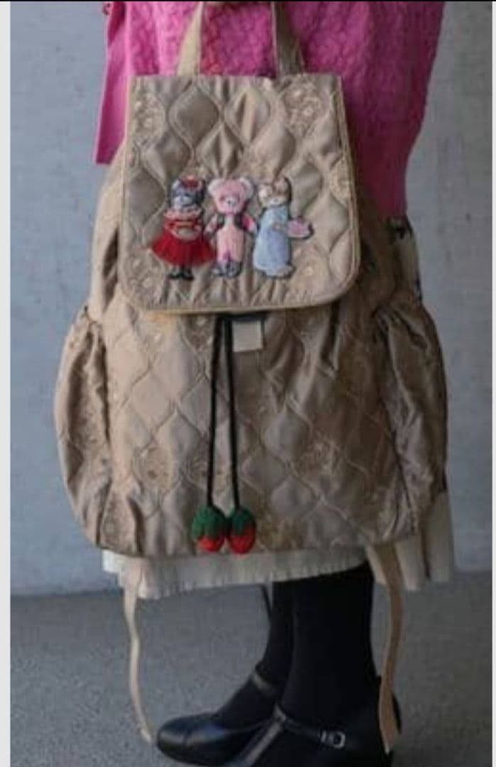 ⭐️未使用品⭐️tamaoworld キルティング バックパック リュック