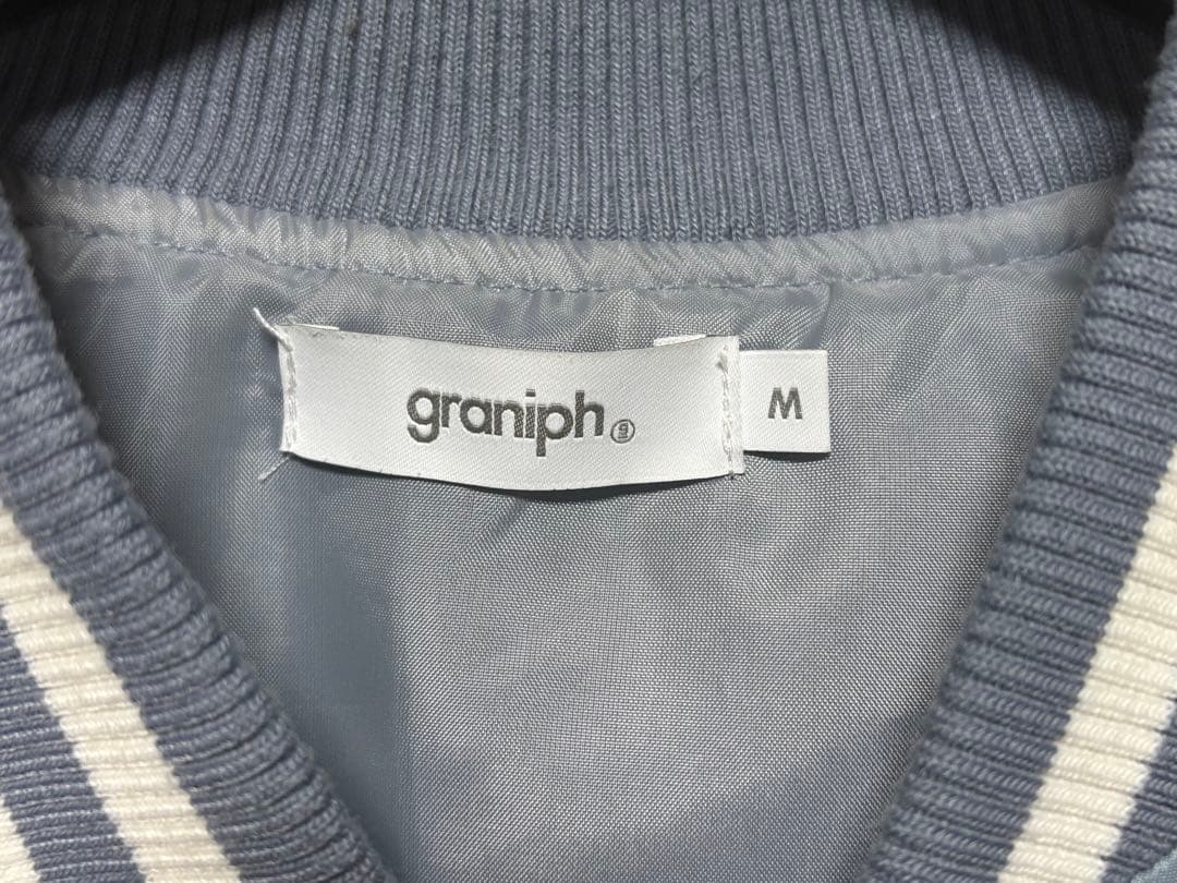 プ*す様 11ぴきのねこ グラニフ graniph スタジャン ブルー 馬場のぼ