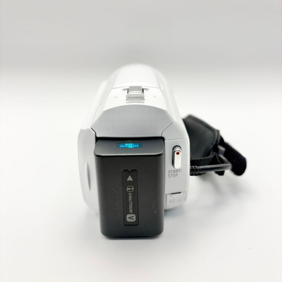 美品　SONY ソニー HDR-CX680 ホワイト ビデオカメラ ハンディカム