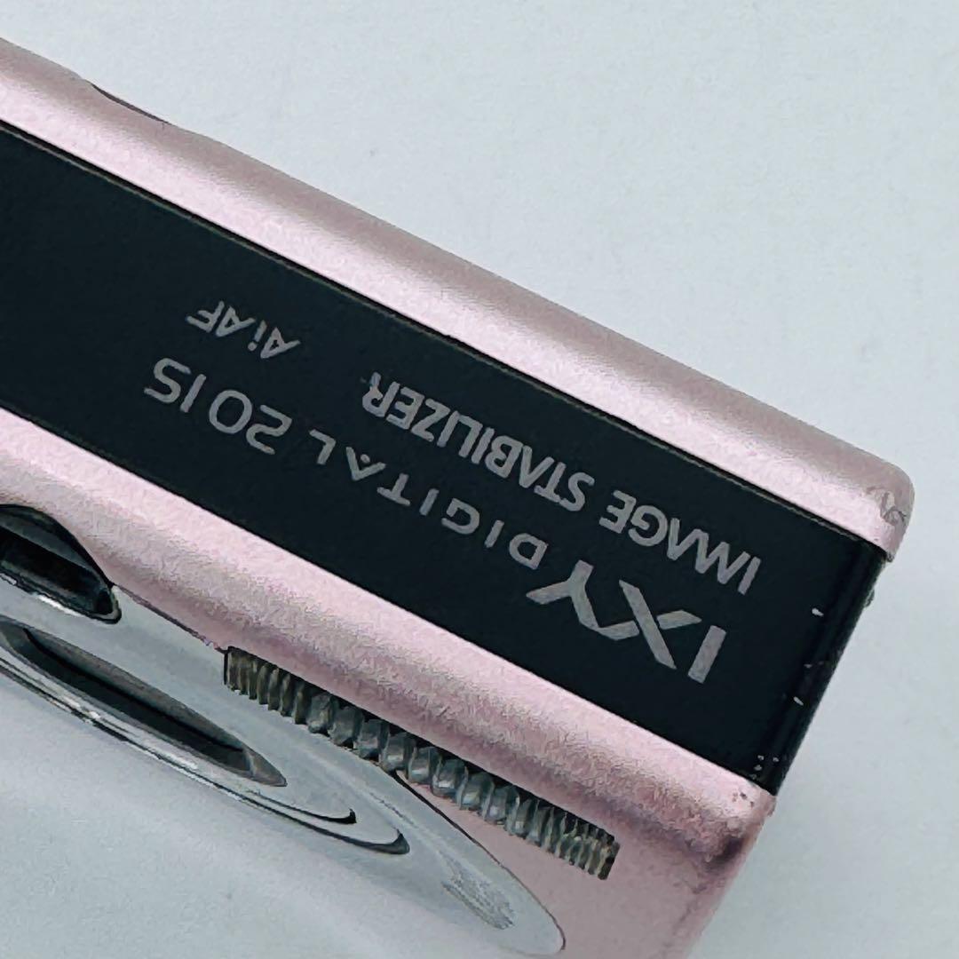 【動作確認済】Canon IXY DIGITAL 20 IS ピンク コンデジ