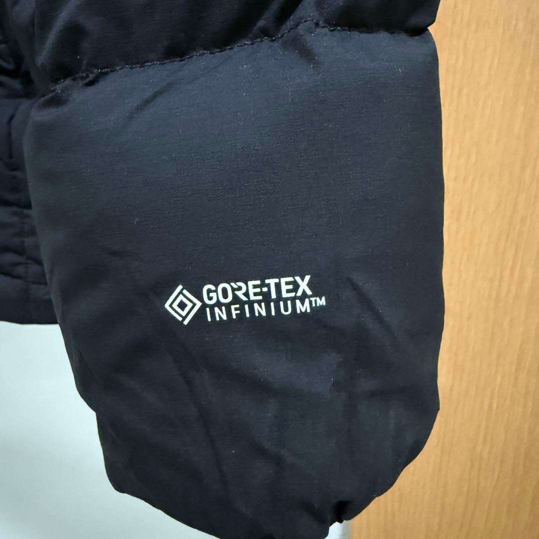 モンベル パーマフロスト ライトダウンパーカ メンズM ブラック ゴアテックス