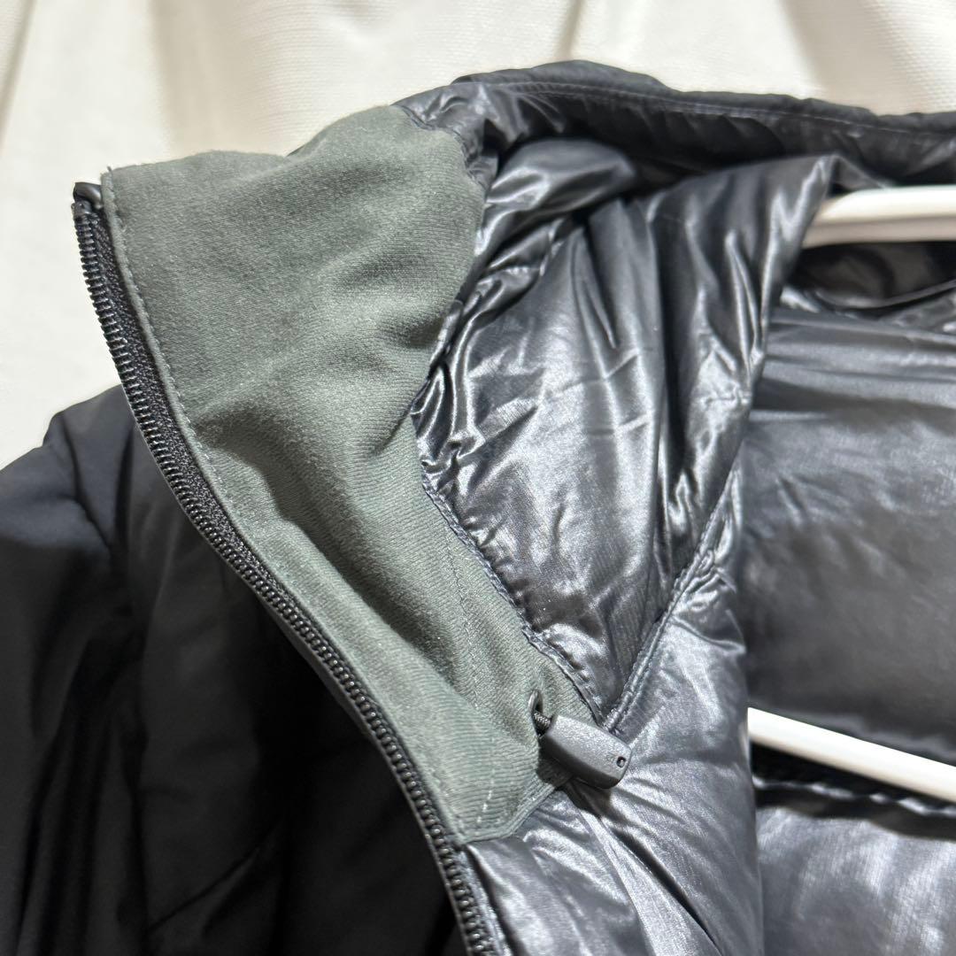 モンベル パーマフロスト ライトダウンパーカ メンズM ブラック ゴアテックス