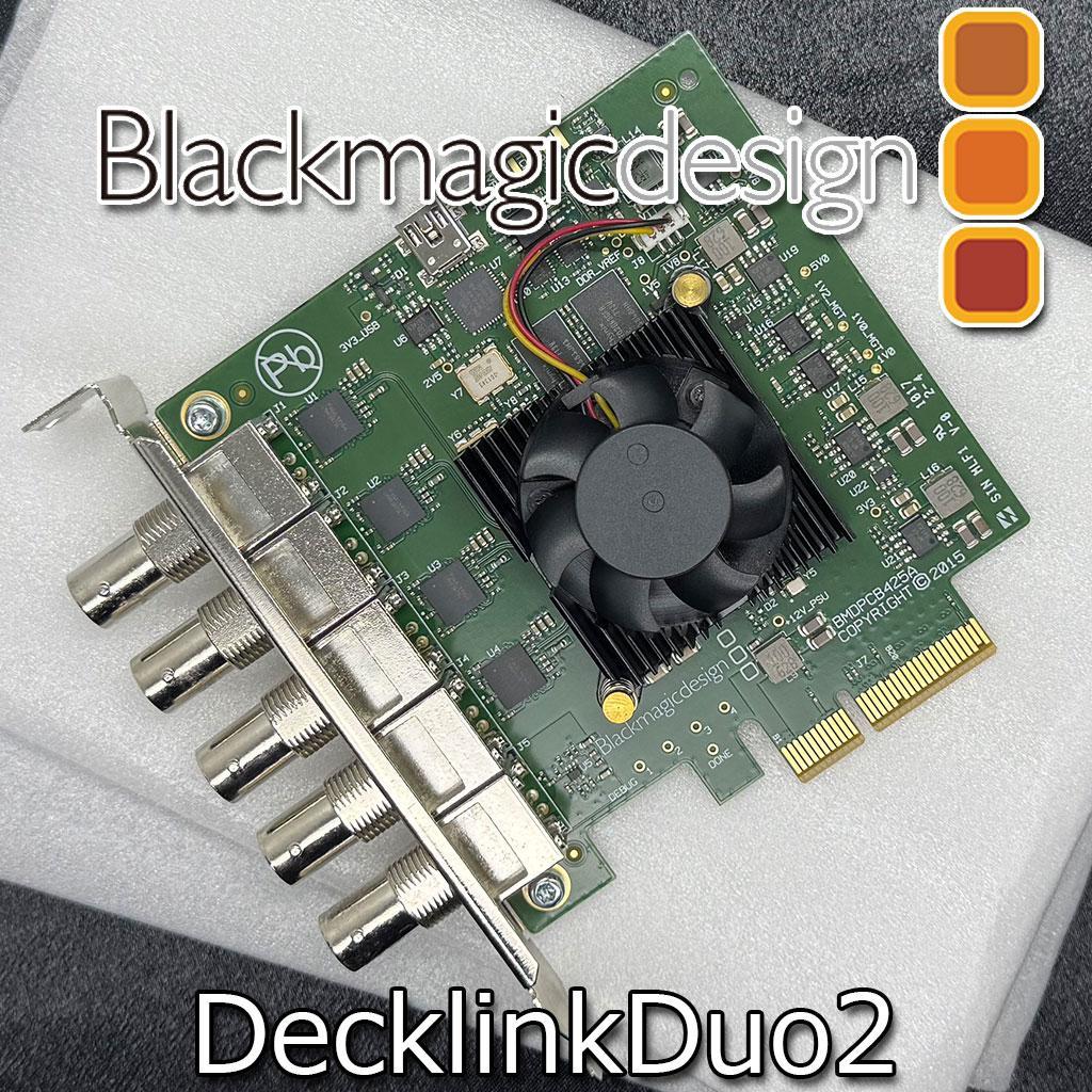 【Blackmagic Design】 DeckLink Duo 2