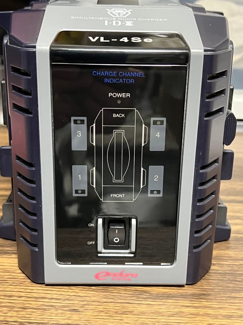 即発送 IDX VL-4Se 4ch急速充電器 電源ケーブルセット